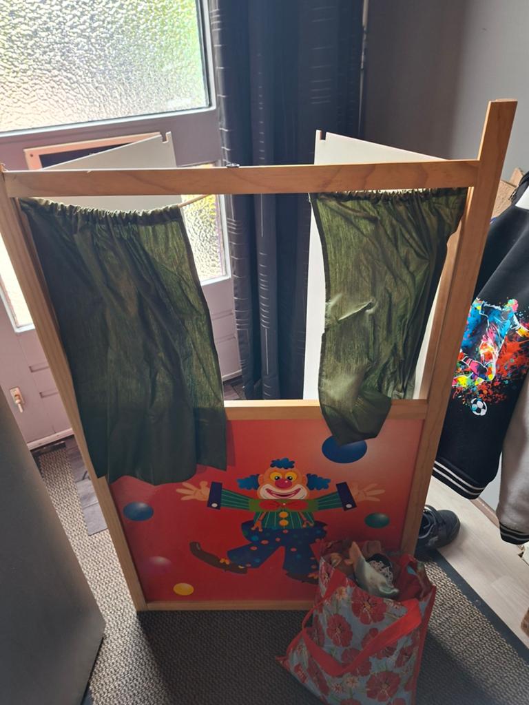 Poppenkast, Kinderen en Baby's, Speelgoed | Poppen, Ophalen of Verzenden, Overige typen