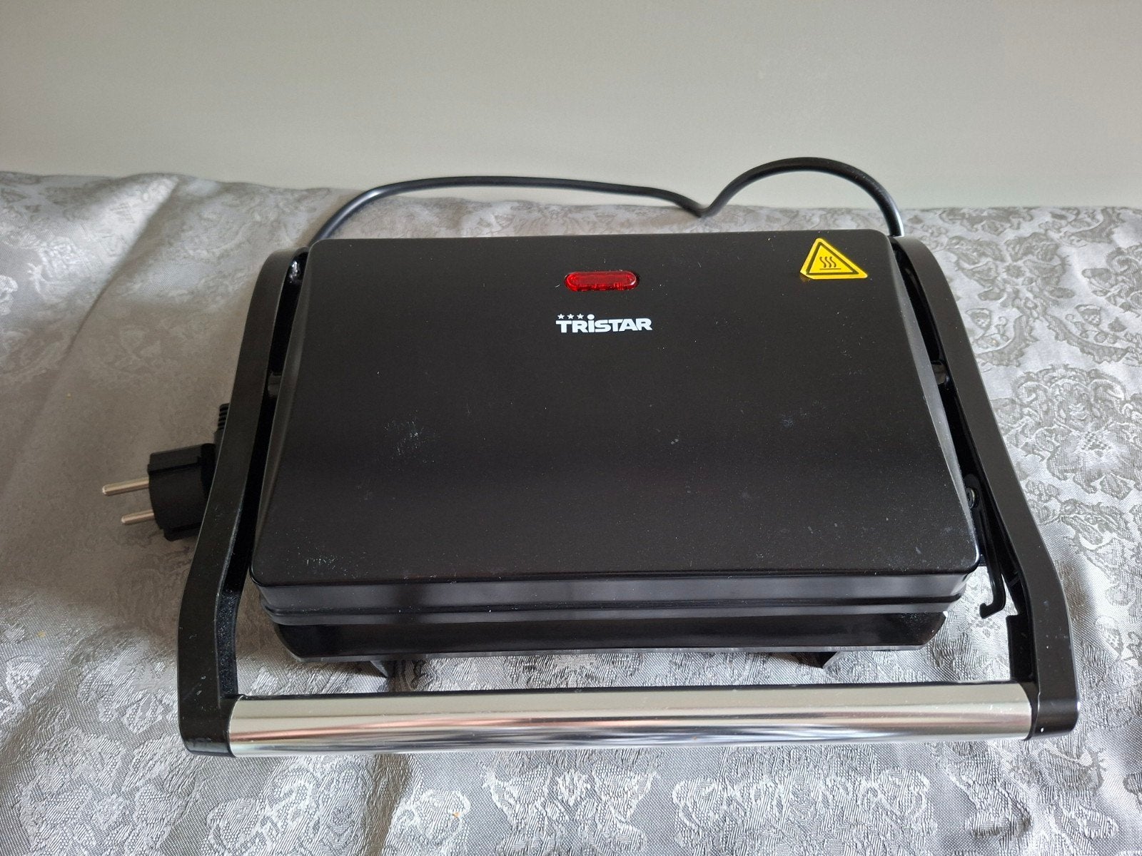 Tristar Contactgrill / Tosti-ijzer - Zo goed als nieuw, Witgoed en Apparatuur, Contactgrills, Ophalen, Zo goed als nieuw