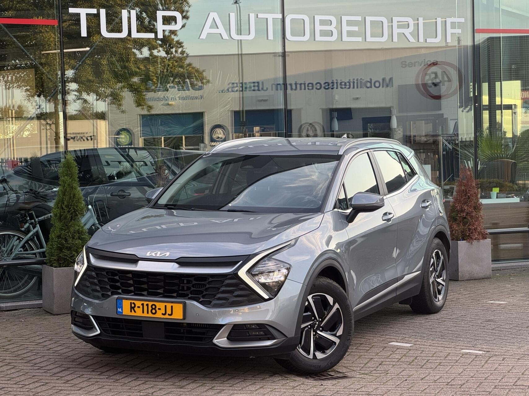 Kia Sportage 1.6 T-GDi MHEV DynamicLine bj 2022 1e eig btw, Gebruikt, 4 cilinders, Automatische klimaatregeling, 1650 kg
