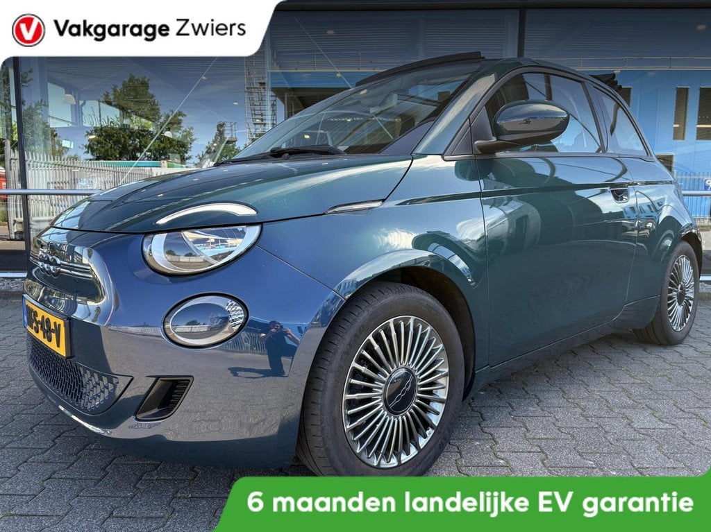 Fiat 500 Icon 42 kWh SOH94.3%\Carplay|Cruise|Navi, Auto's, Fiat, Bedrijf, Te koop, ABS, Airbags, Airconditioning, Alarm, Android Auto