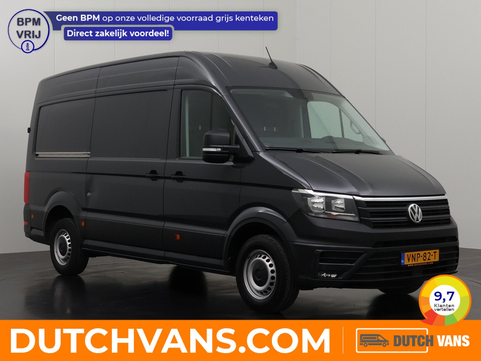 Volkswagen Crafter 2.0TDI 140PK L3H3 Highline | Navigatie |, Auto's, Voorwielaandrijving, Gebruikt, Euro 6, 4 cilinders