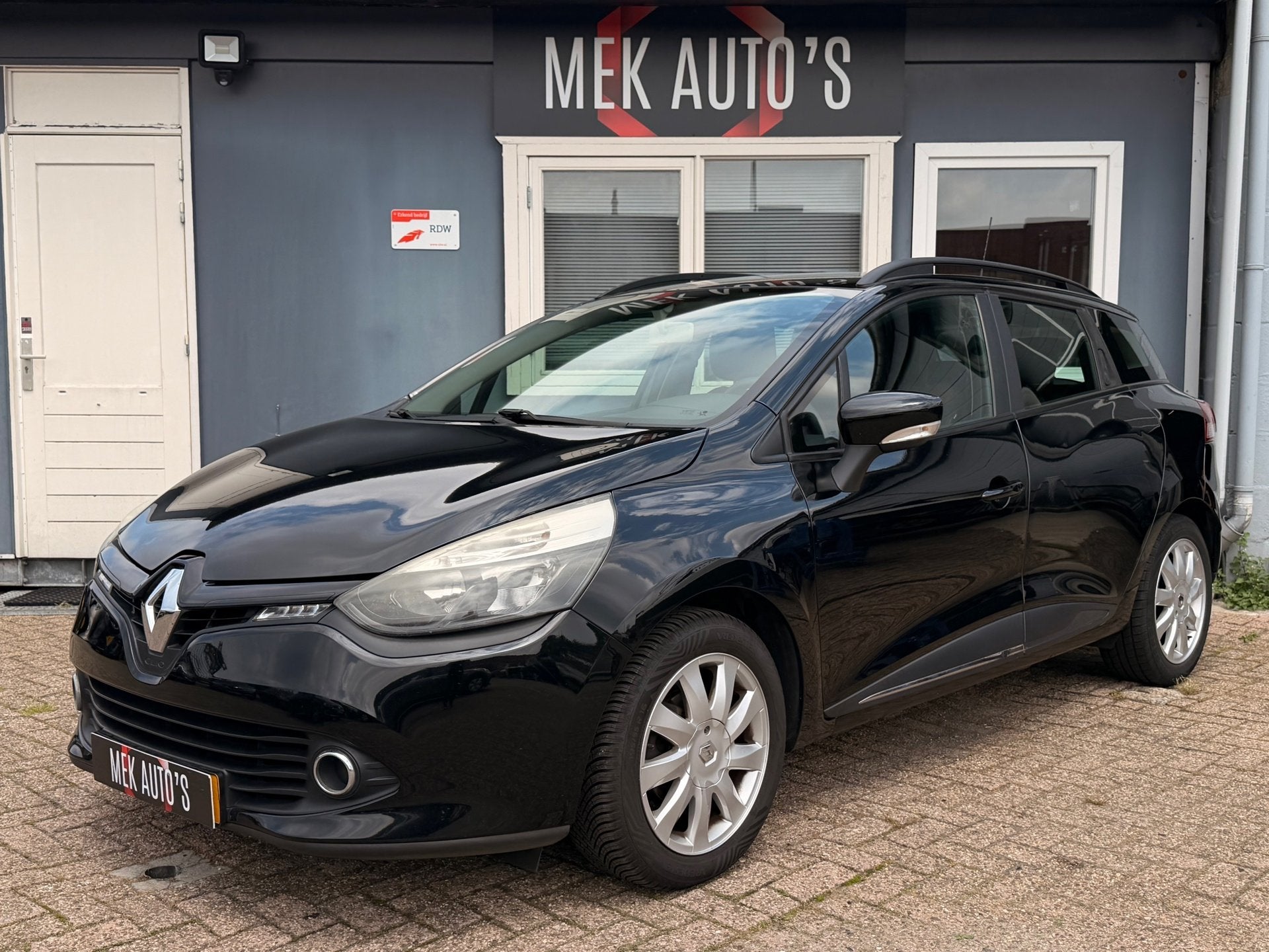 Renault Clio Estate 1.2-16V Collection|Navi|Airco|Cruise|Top, Auto's, Voorwielaandrijving, Stof, Gebruikt, Zwart