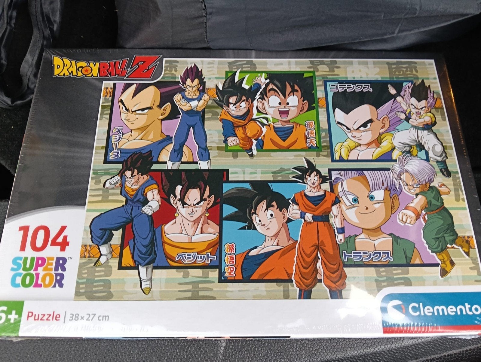 Dragon Ball Z 104 Super Color Puzzel Clementoni, Ophalen of Verzenden, Meer dan 50 stukjes, Nieuw, 6 jaar of ouder