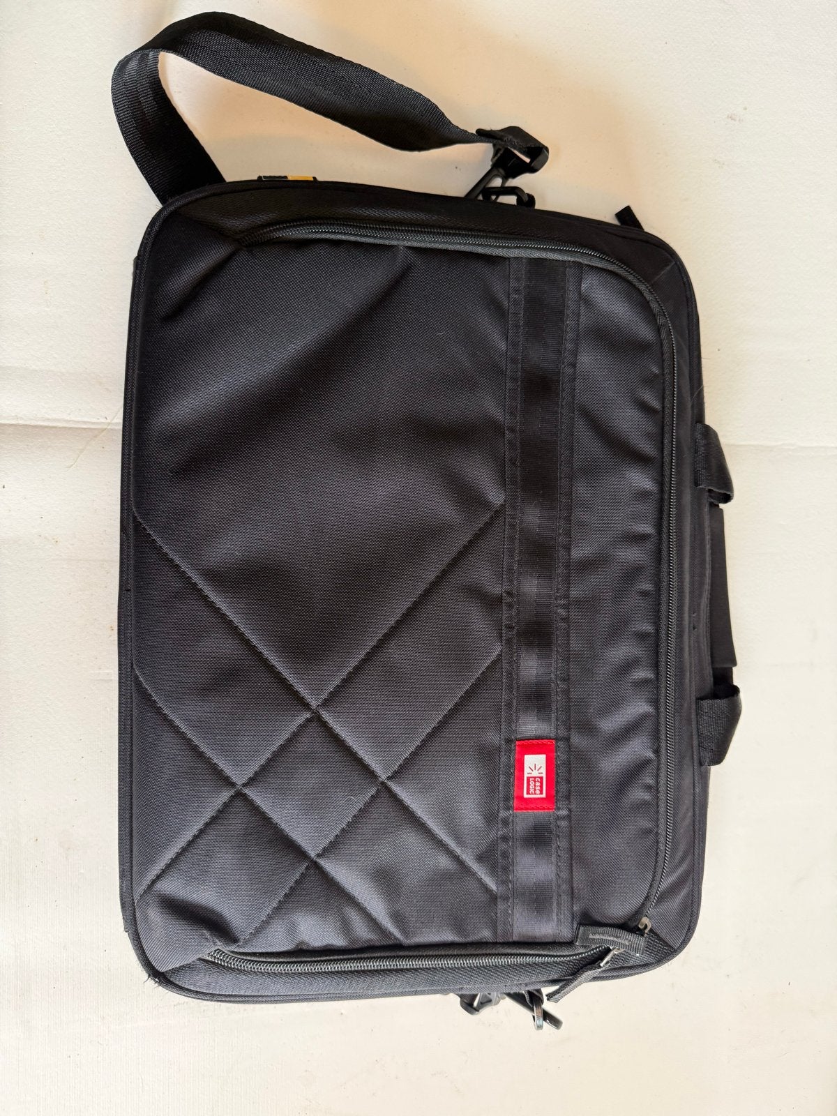 Wenger laptoptas/rugzak voor 15 inch laptop, zwart, Ophalen, Gebruikt, Gevoerd laptopvak, 15 inch