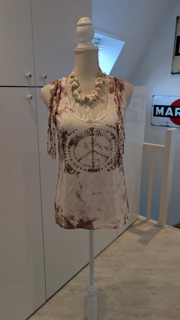 Isla Ibiza Top kleur Beige Maat XL., Beige, Maat 42/44 (L), Ophalen of Verzenden, Zo goed als nieuw