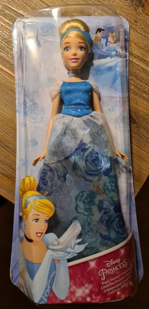 Hasbro Disney Princess Assepoester (nieuw), Verzamelen, Disney, Ophalen of Verzenden, Assepoester of Belle, Nieuw, Beeldje of Figuurtje
