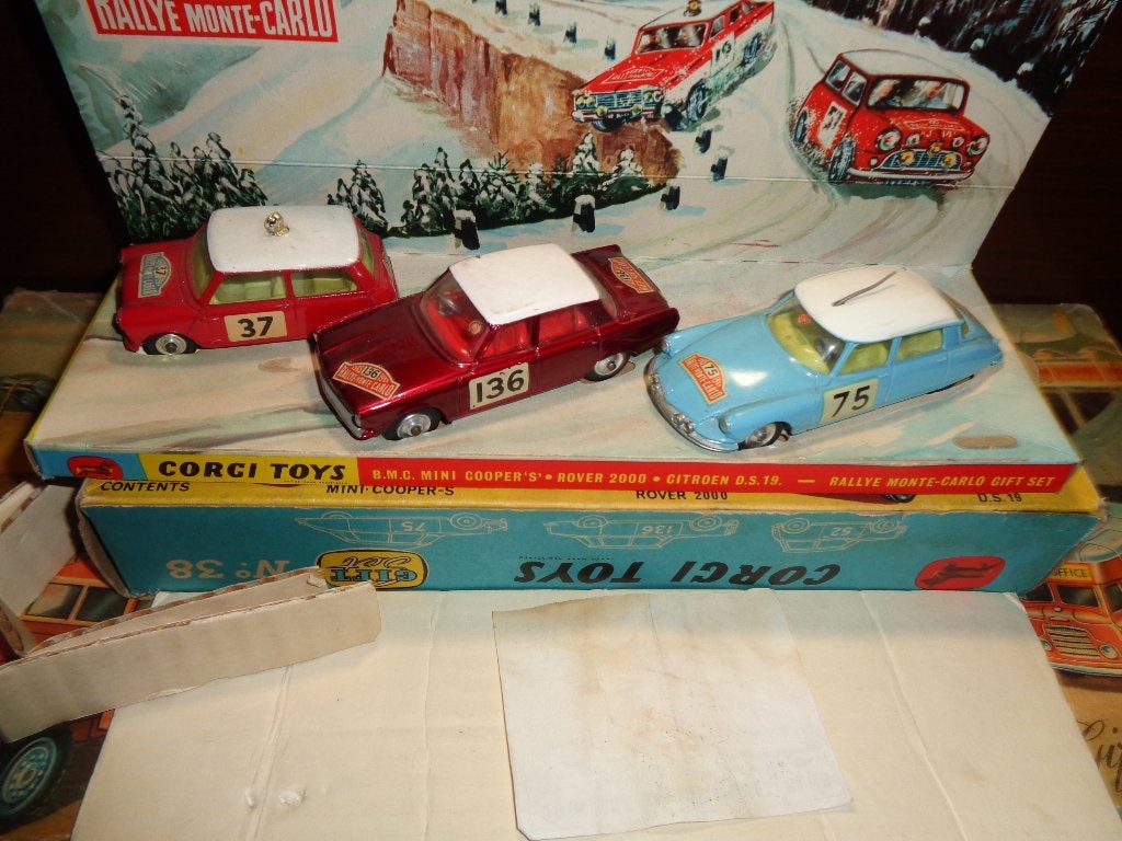 Corgi  Toys  GS  38  Monte  Carlo, Hobby en Vrije tijd, Modelauto's | 1:43, Ophalen, Zo goed als nieuw, Auto, Corgi