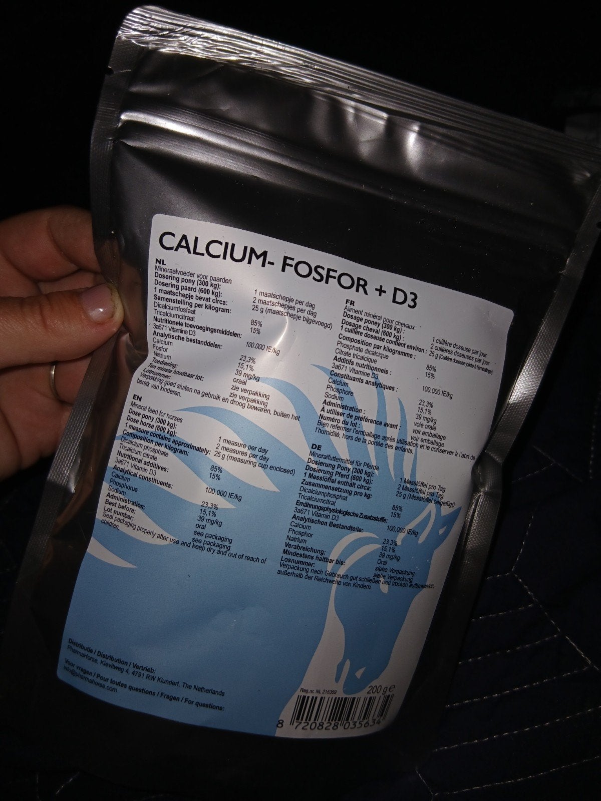 Calcium fosfor+d3, Dieren en Toebehoren, Paarden en Pony's | Verzorgingsproducten, Ophalen of Verzenden