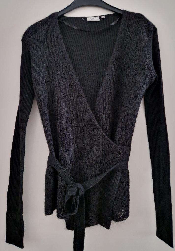 Zwarte dames top / vest Steps maat L, Zwart, Maat 42/44 (L), Ophalen of Verzenden, Zo goed als nieuw