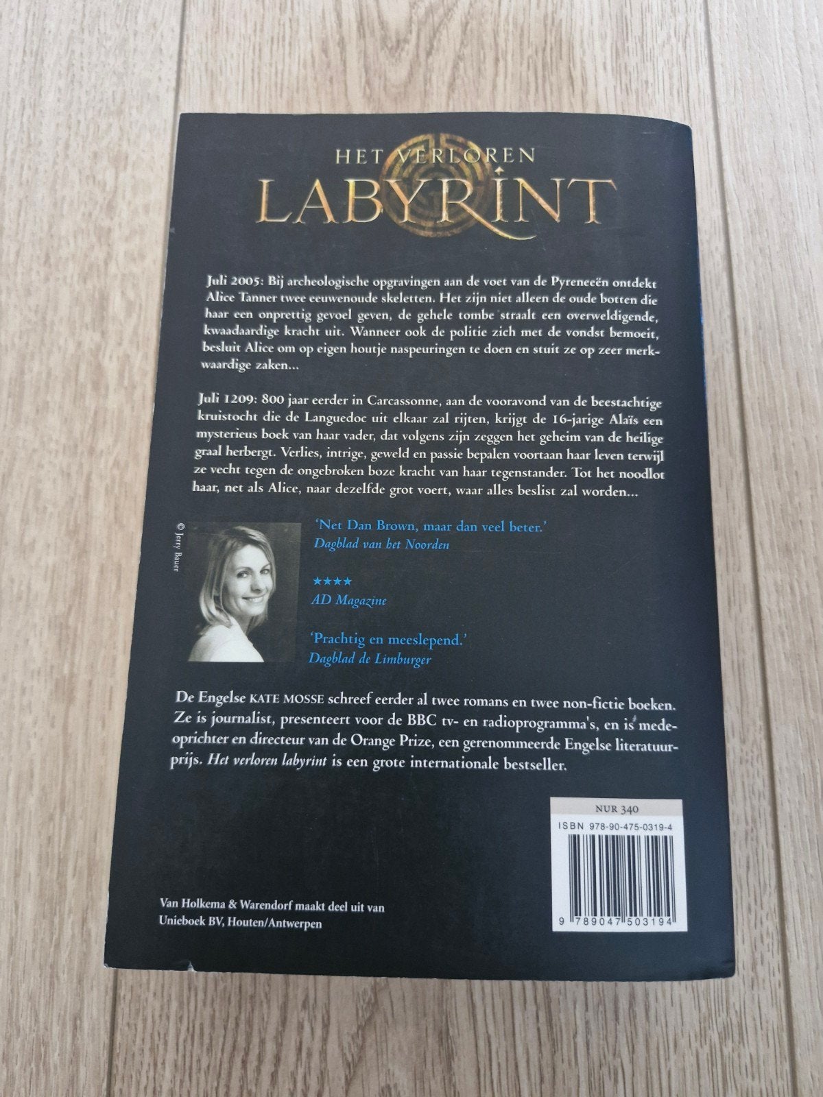Kate Mosse - Het verloren labyrint, Ophalen of Verzenden, Zo goed als nieuw, Kate Mosse