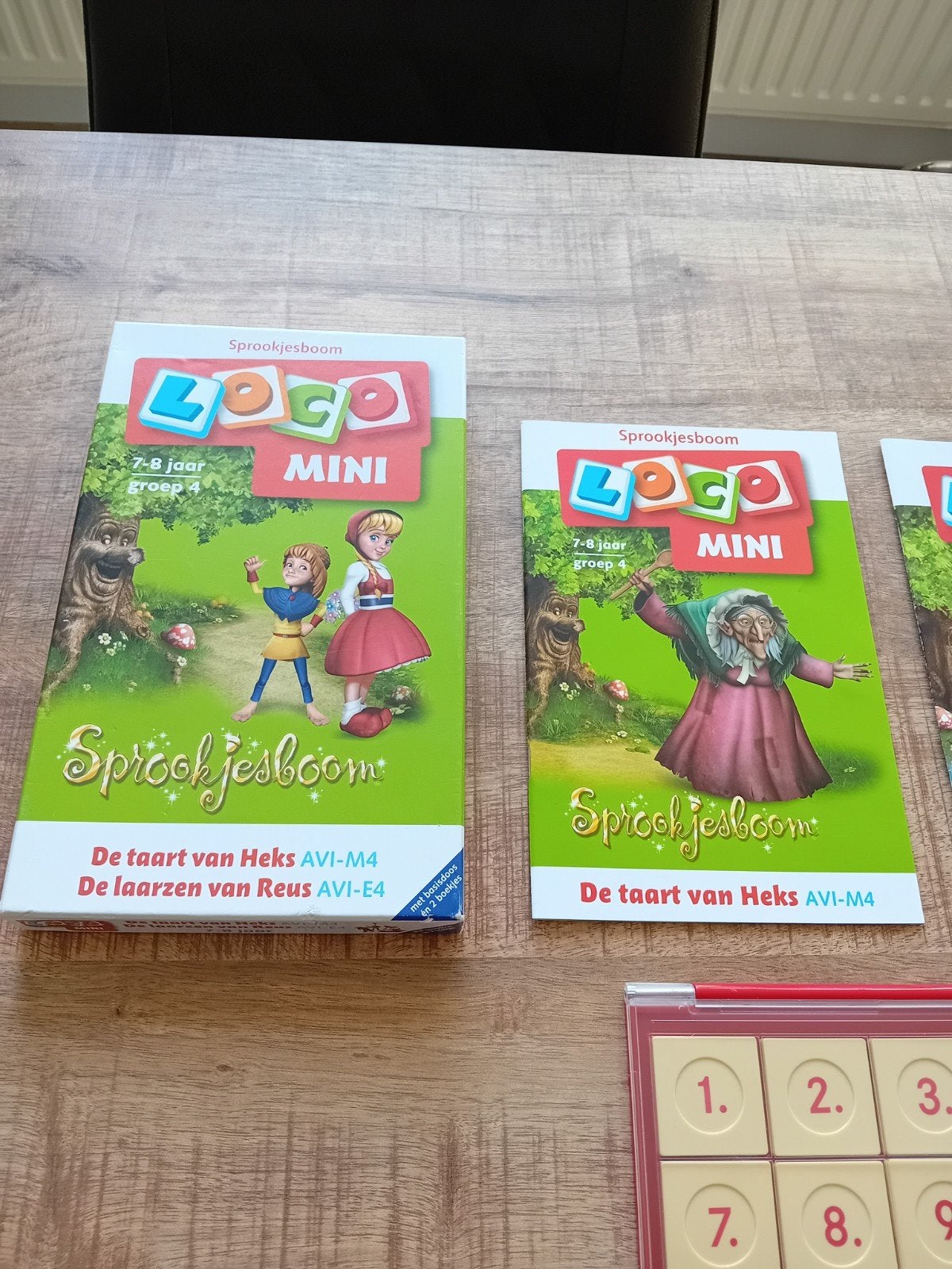 mini loco sprookjes boom  voor groep 4, Ophalen
