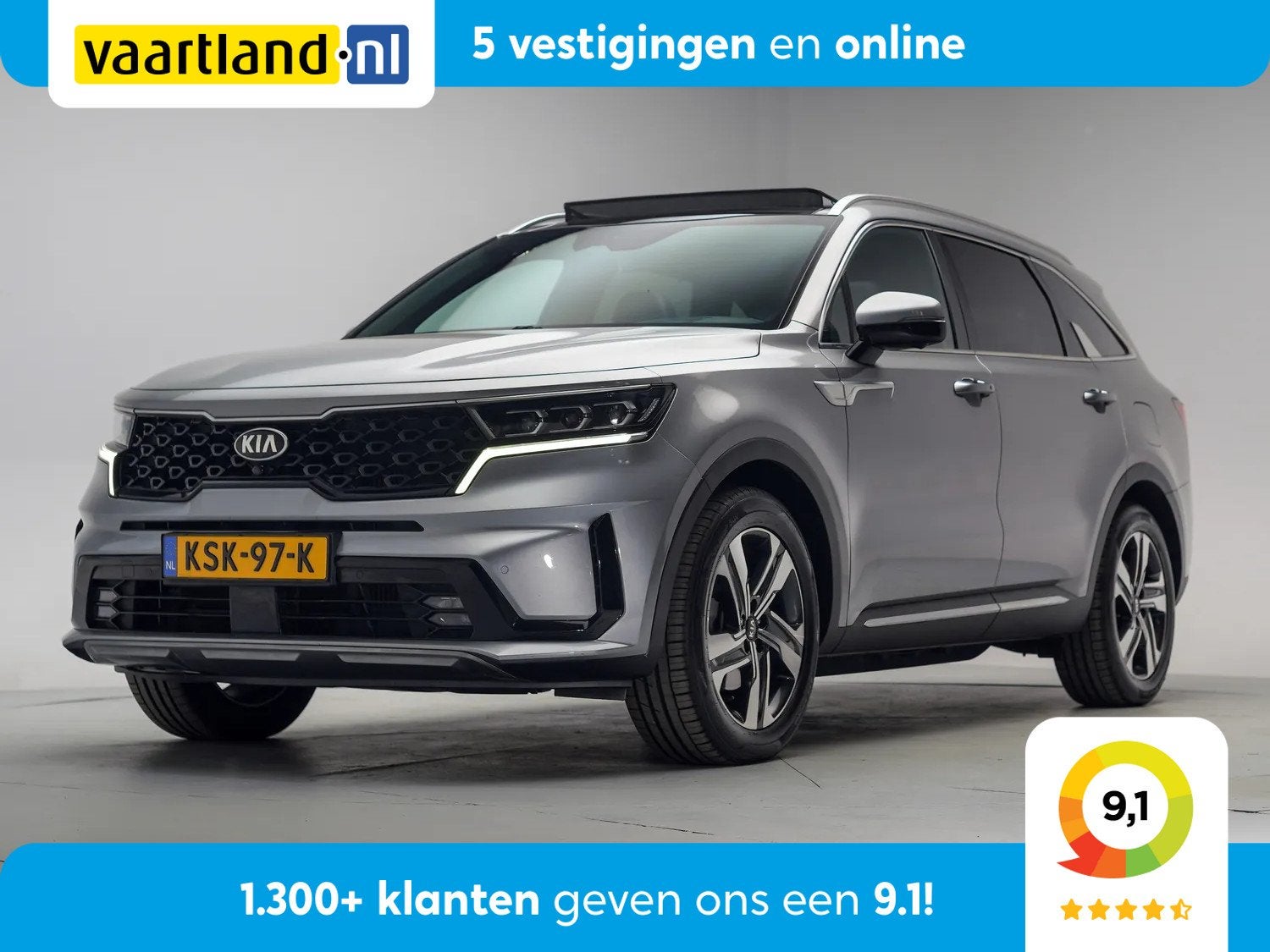 Kia Sorento 1.6 T-GDI PHEV AWD ExecutiveLine Aut. 7 pers. [, Auto's, Kia, 14 kWh, Gebruikt, 4 cilinders, Sorento