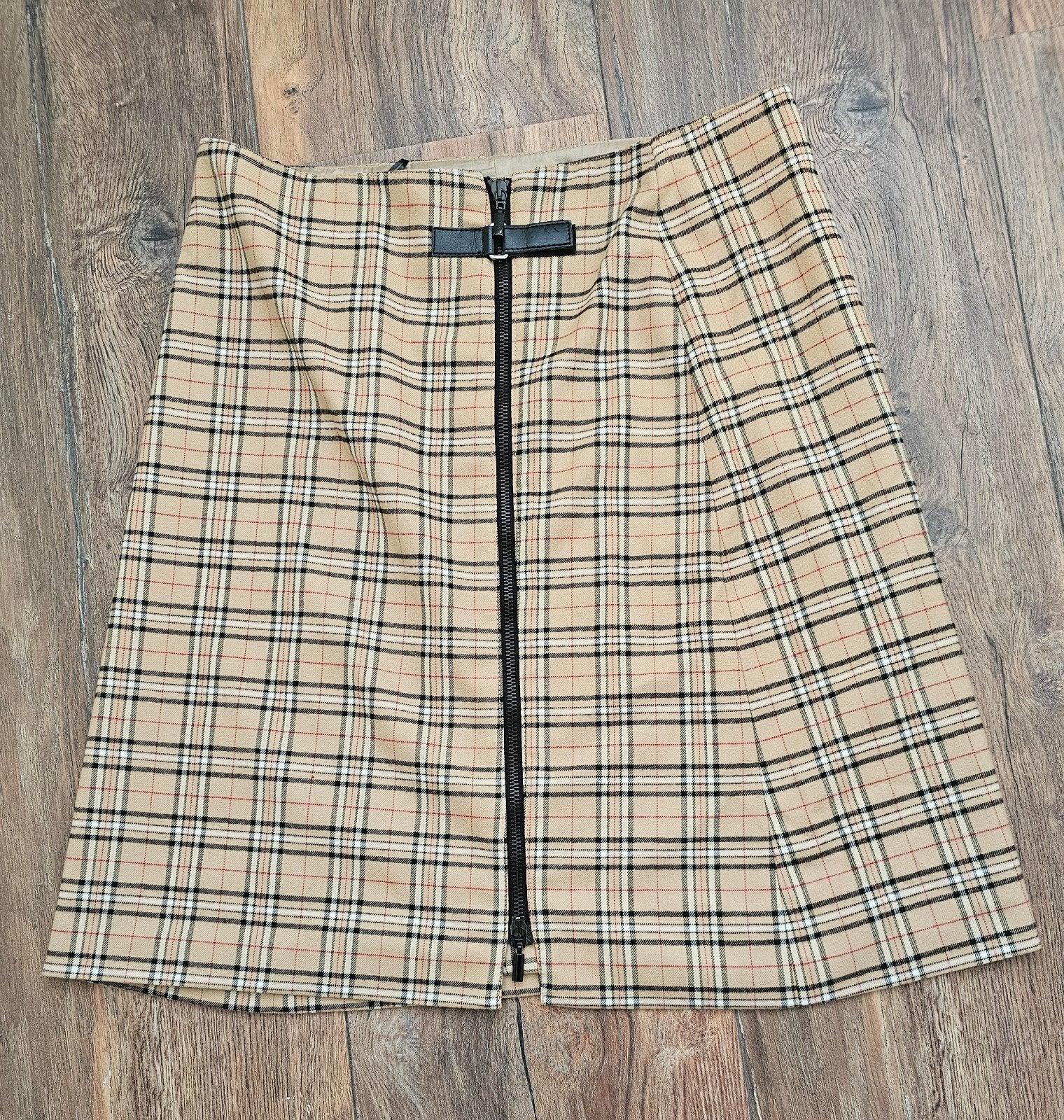 Betty Barclay prachtige beige ruit rok mt 40 izgst, Ophalen of Verzenden, Zo goed als nieuw, Maat 38/40 (M), Beige