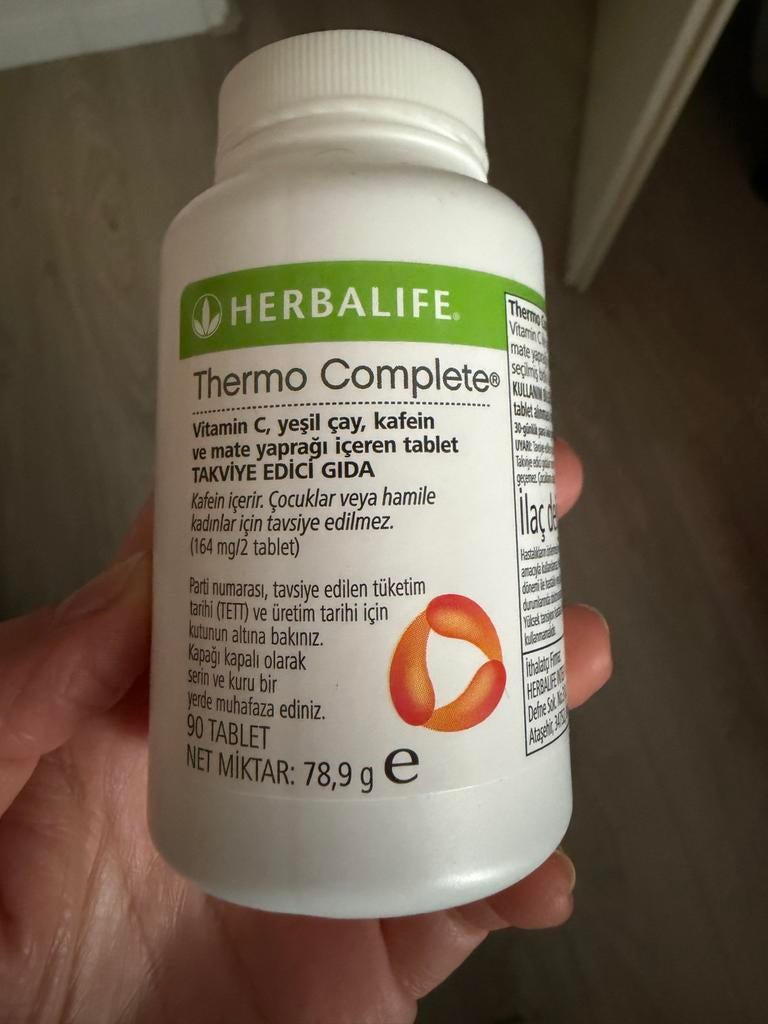 Herbalife Thermo Complete 90 tabletten, Ophalen of Verzenden, Nieuw, Overige typen