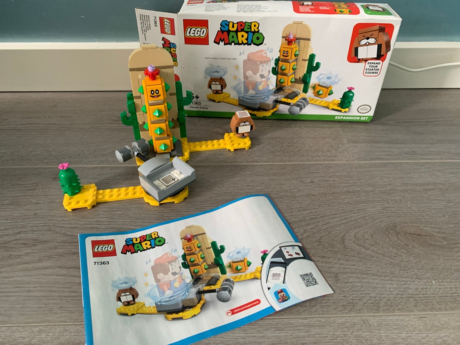 Lego Super Mario 71363 Desert Pokey Uitbreidingsset, Ophalen of Verzenden, Zo goed als nieuw