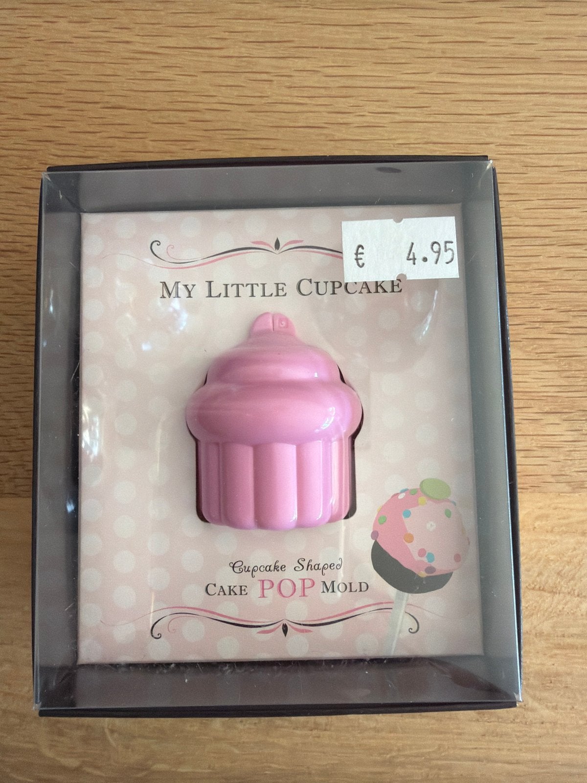 Roze cupcake cake pop vorm - My Little Cupcake, Ophalen of Verzenden, Nieuw, Cupcakes, Bakvorm