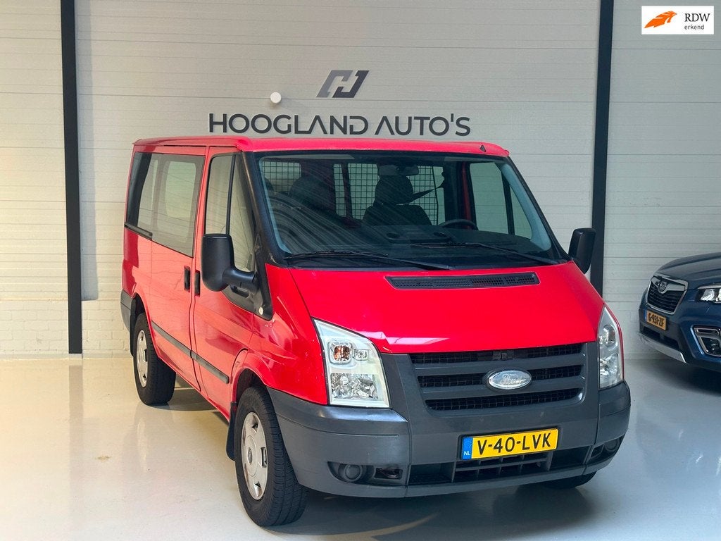 Ford Transit 330S 2.3-16V BENZINE 2010 GRIJSKENTEKEN, Auto's, Gebruikt, Bedrijf, Handgeschakeld, Grijs