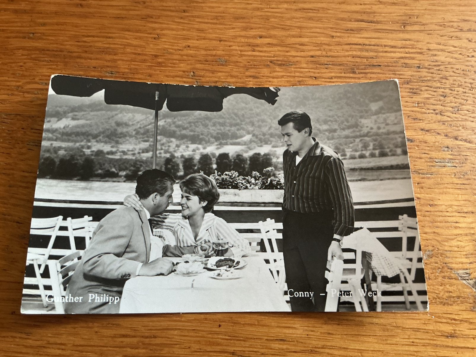 A199 Conny Gunther Philipp Peter Weck, Ophalen of Verzenden, Zo goed als nieuw, Foto of Kaart
