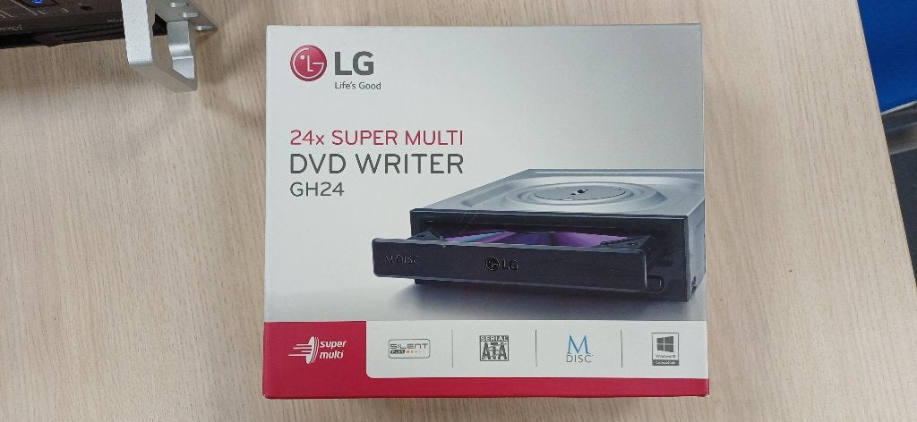 LG 24x Super Multi DVD Writer GH24, Computers en Software, Ophalen, Intern, Cd, Nieuw