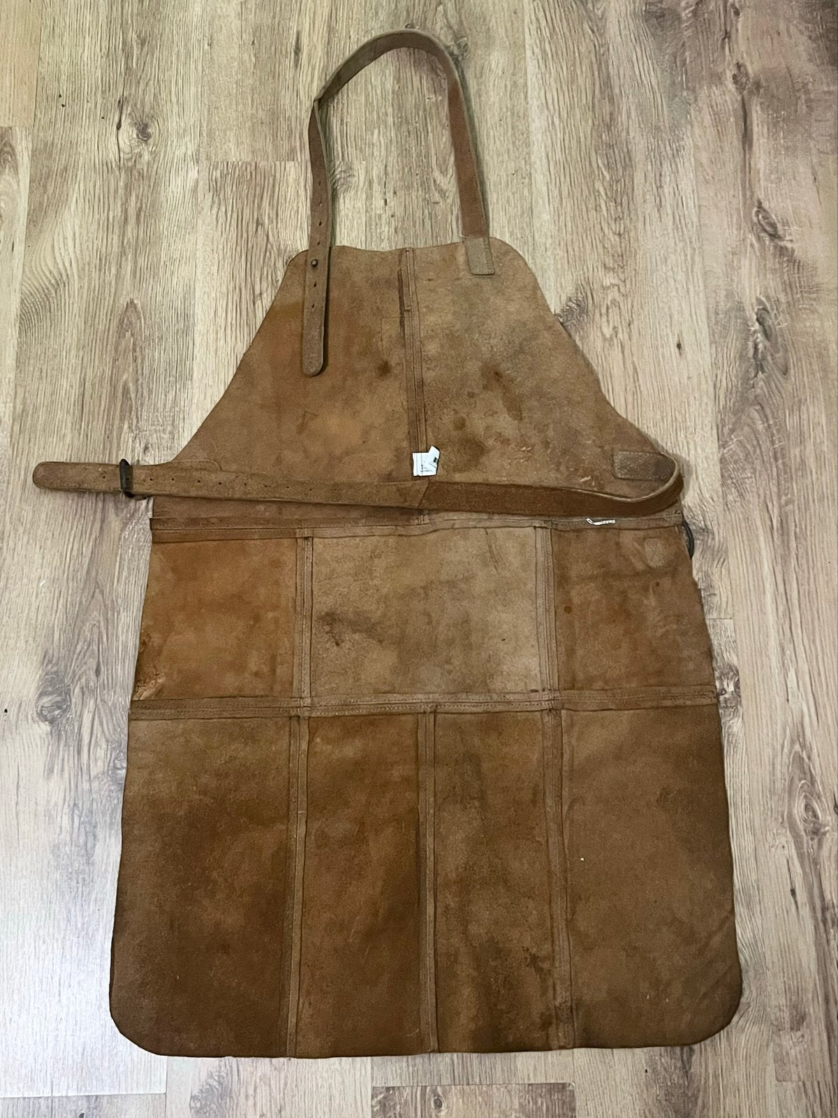 Leren Schort BBQ Grill Schort Werk Schort, Ophalen of Verzenden, Gebruikt