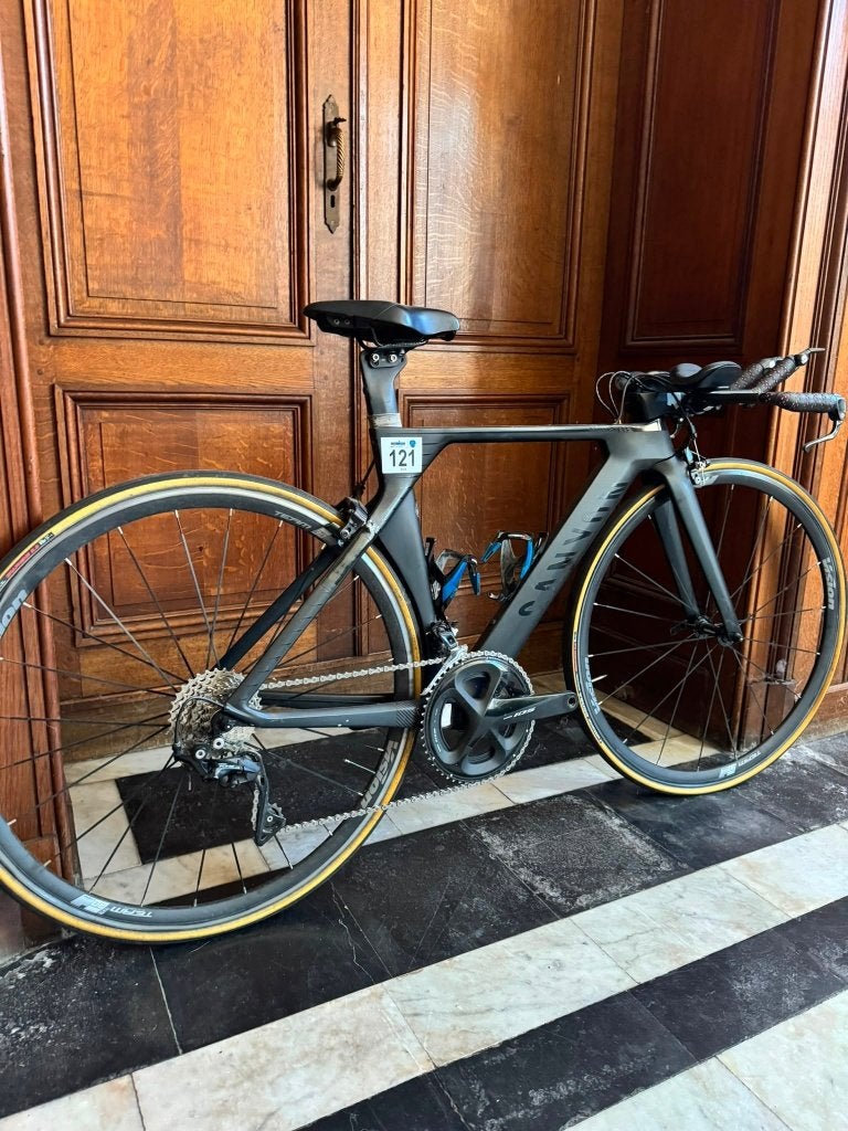 TT-bike Canyon Speedmax XS, 28 inch, Gebruikt, 10 tot 15 versnellingen, Velgrem