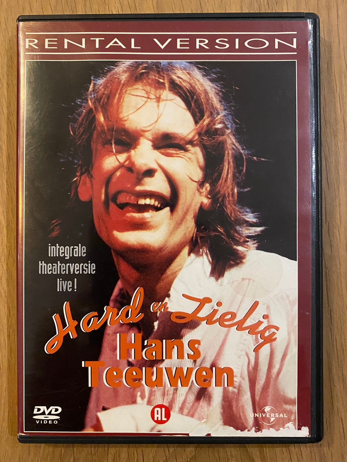 DVD CABARET: Hans Teeuwen - Hard & Zielig, Ophalen of Verzenden