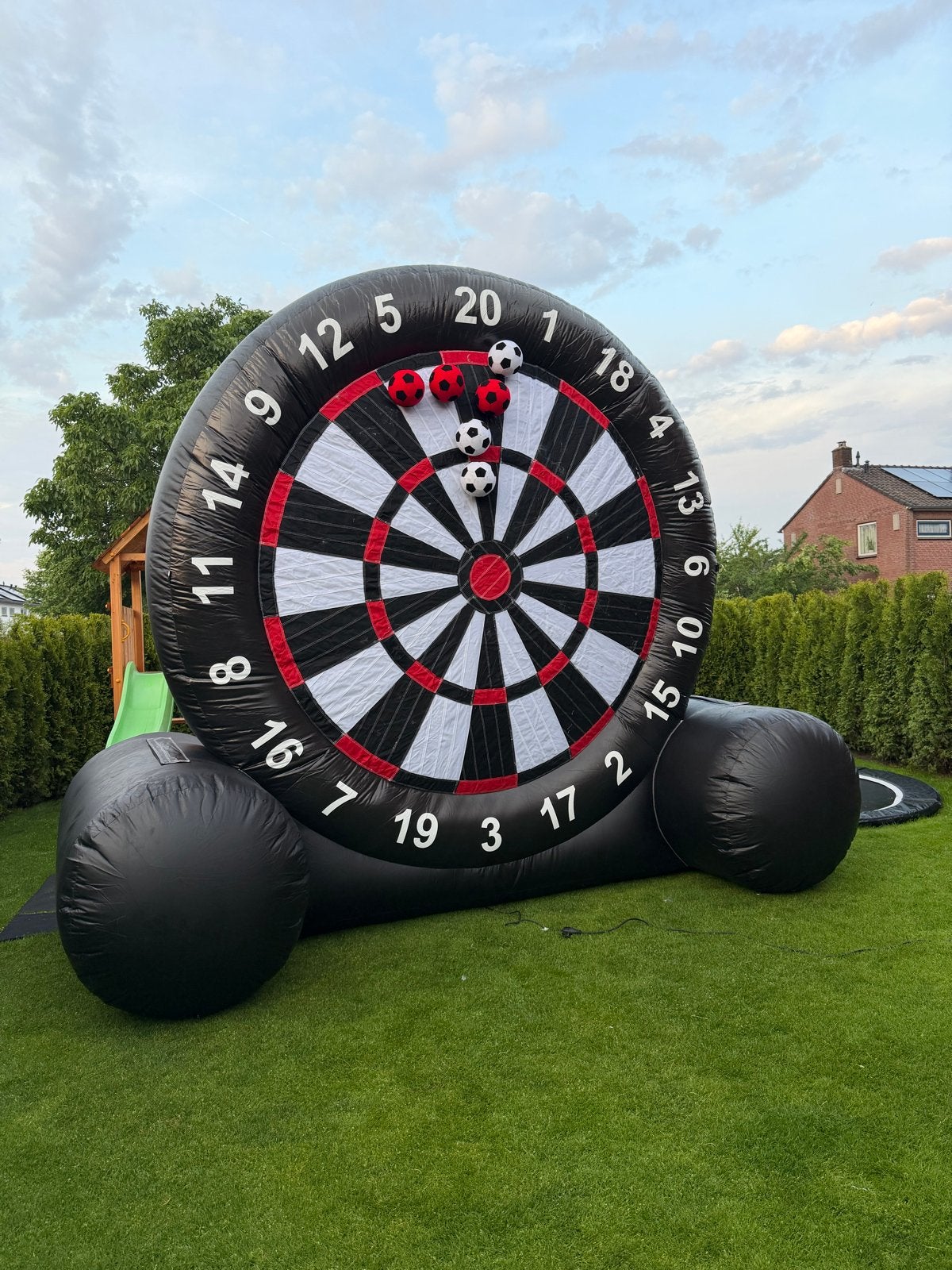 Opblaasbaar Voetbal Darts Spel - XXL, Hobby en Vrije tijd, Ophalen, Zo goed als nieuw, Overige