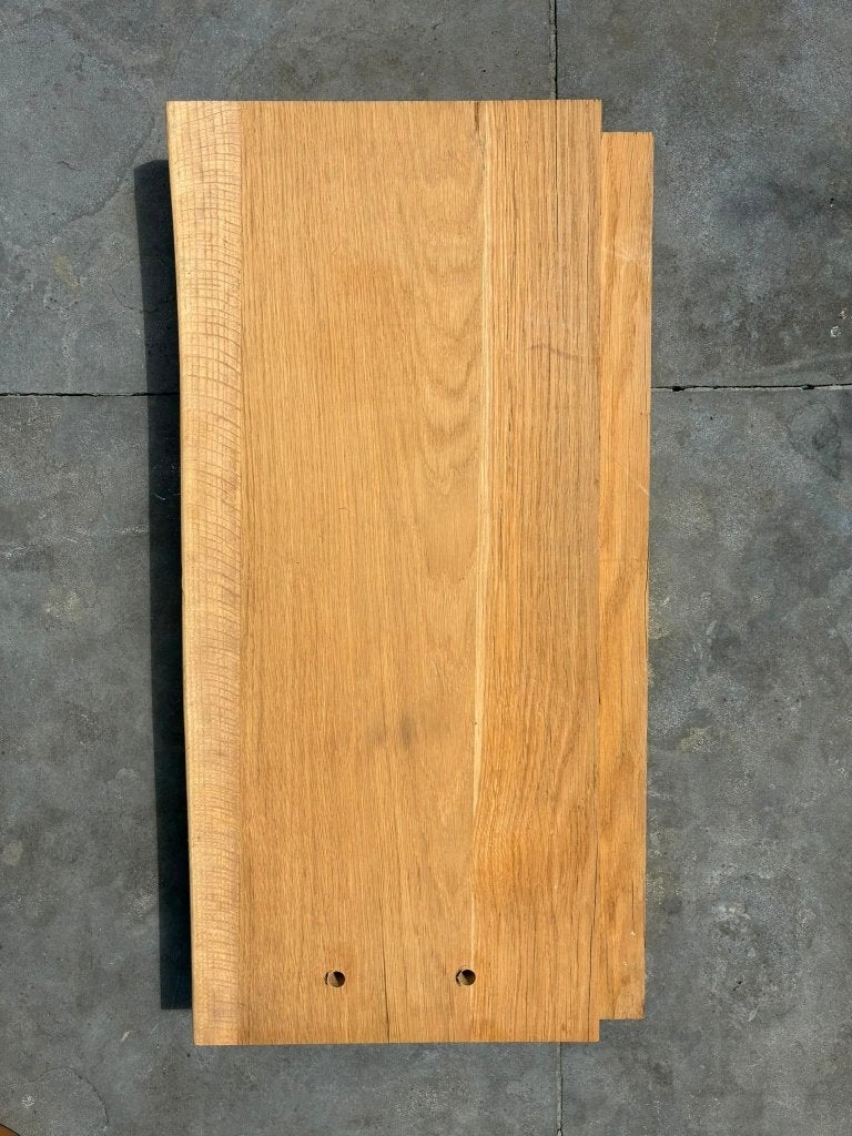 Eiken houten planken (twee stuks), Ophalen, Gebruikt, Eiken, Plank