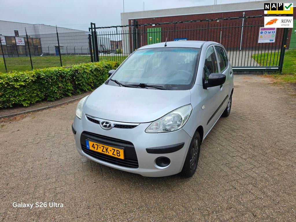 Hyundai I10 1.1 Active CARPLAY NIEUWE APK BIJ AFLEVERING ZUI, Auto's, Voorwielaandrijving, Gebruikt, 31 €/maand, 4 cilinders