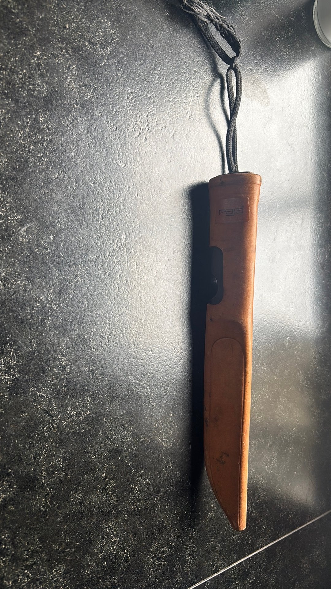 Vintage Original Paja fileermes Finland met schede, Ophalen of Verzenden