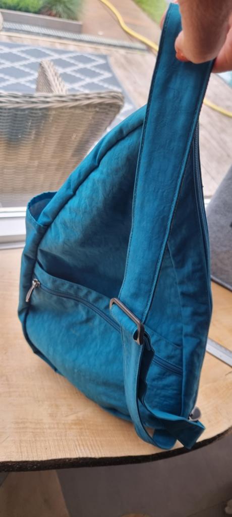 Healthy Back Bag - Ergonomische Schoudertas Petrol, Sieraden, Tassen en Uiterlijk, Tassen | Rugtassen, Gebruikt, Overige merken