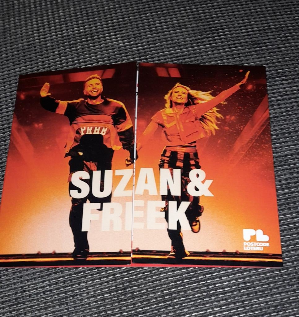 4 Tickets Suzan & Freek ( Staanplaatsen)  25 Mei s"middags K, Tickets en Kaartjes, Drie personen of meer, Mei