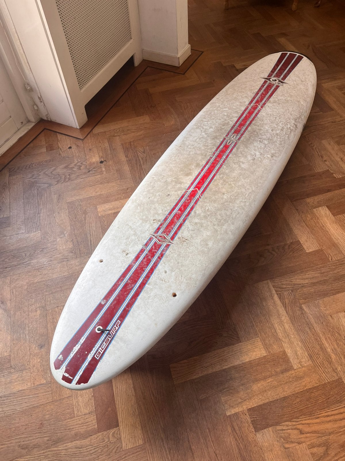 Surfboard 8”4, Ophalen, Gebruikt, Longboard, Met vinnen