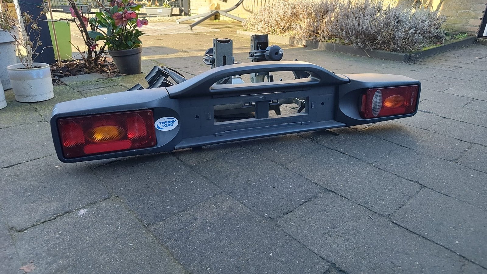 Gebruikte trekhaakdrager voor 2 fietsen, Ophalen of Verzenden, 2 fietsen, Gebruikt, Trekhaakdrager