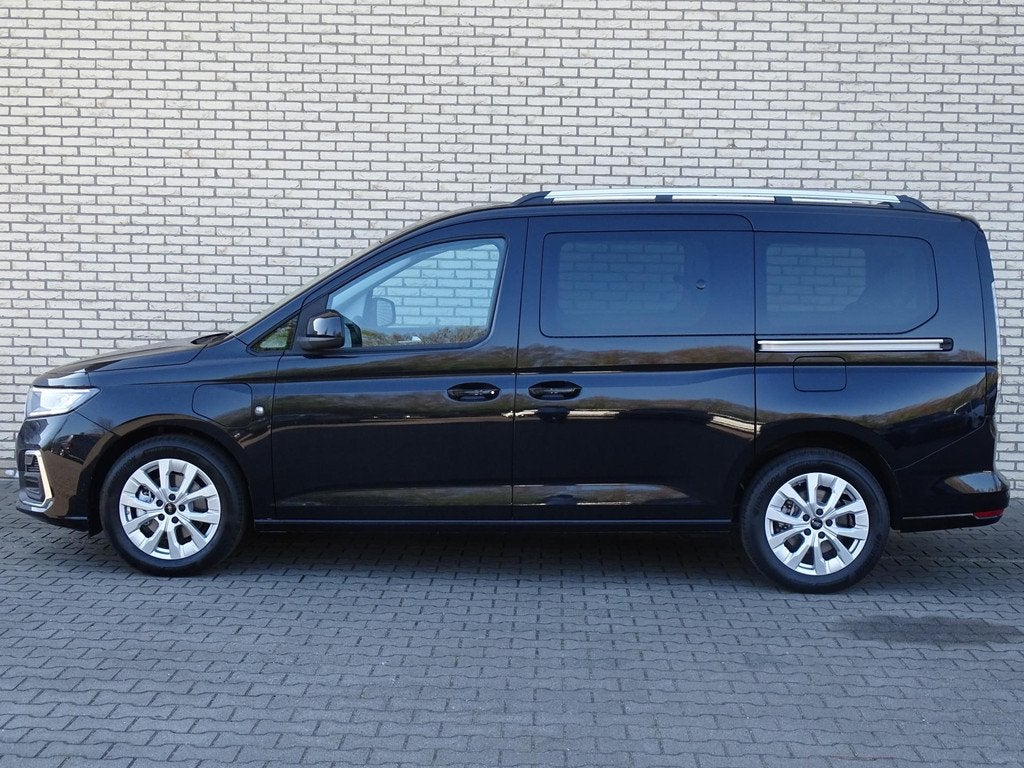 Ford Tourneo Connect 1.5 Plug-IN Hybrid 150 PK Automaat Tita, Auto's, Ford, 12 maanden, Stof, Zwart, Zwart