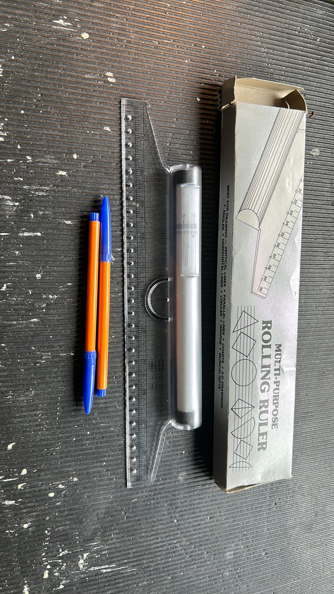 Rolling ruler, Hobby en Vrije tijd, Ophalen of Verzenden, Zo goed als nieuw