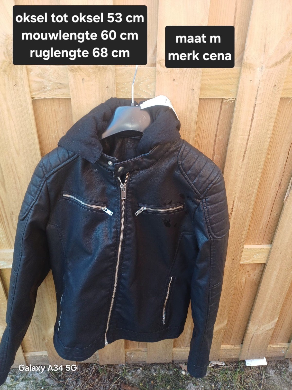 nieuwe zomer jas maat m kleur zwart cena, Ophalen of Verzenden, Nieuw, Maat 38/40 (M), Zwart