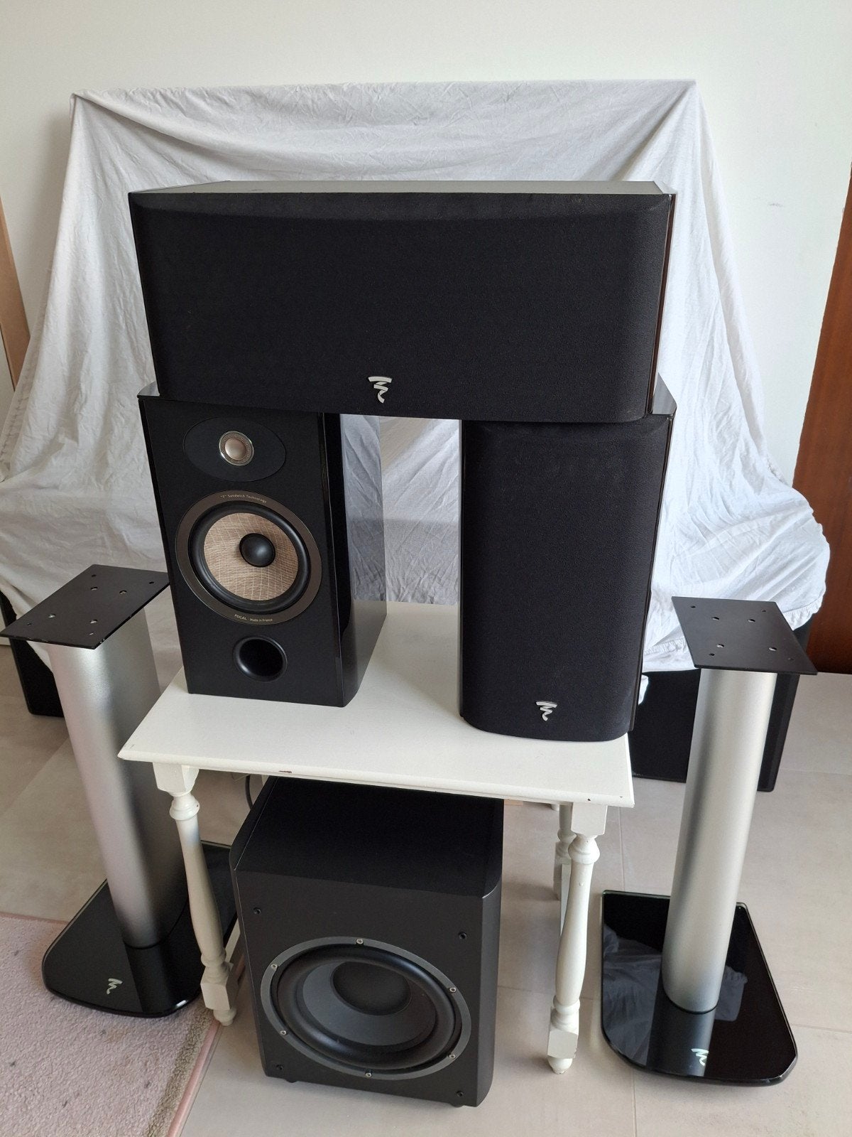 Focal 3.1: ARIA 906 , ARIA CC900 , ARIA S900 , SUB 300 P, Ophalen, 70 watt of meer, Overige merken, Overige spelers