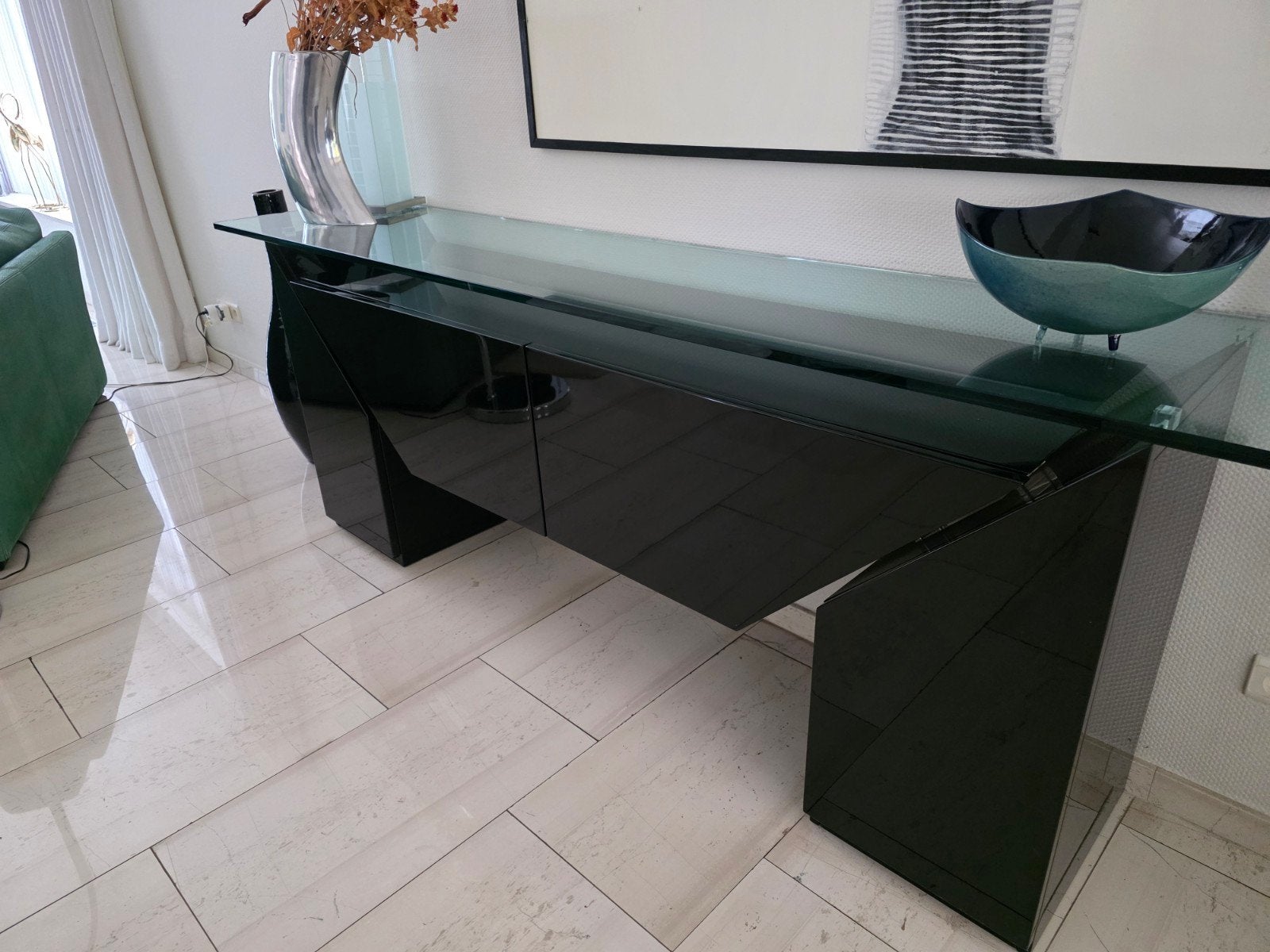Brooklyn dressoir van Luigi Gorgoni, jaren 80 vintage, Ophalen, Zo goed als nieuw, Modern, Luxe, 25 tot 50 cm