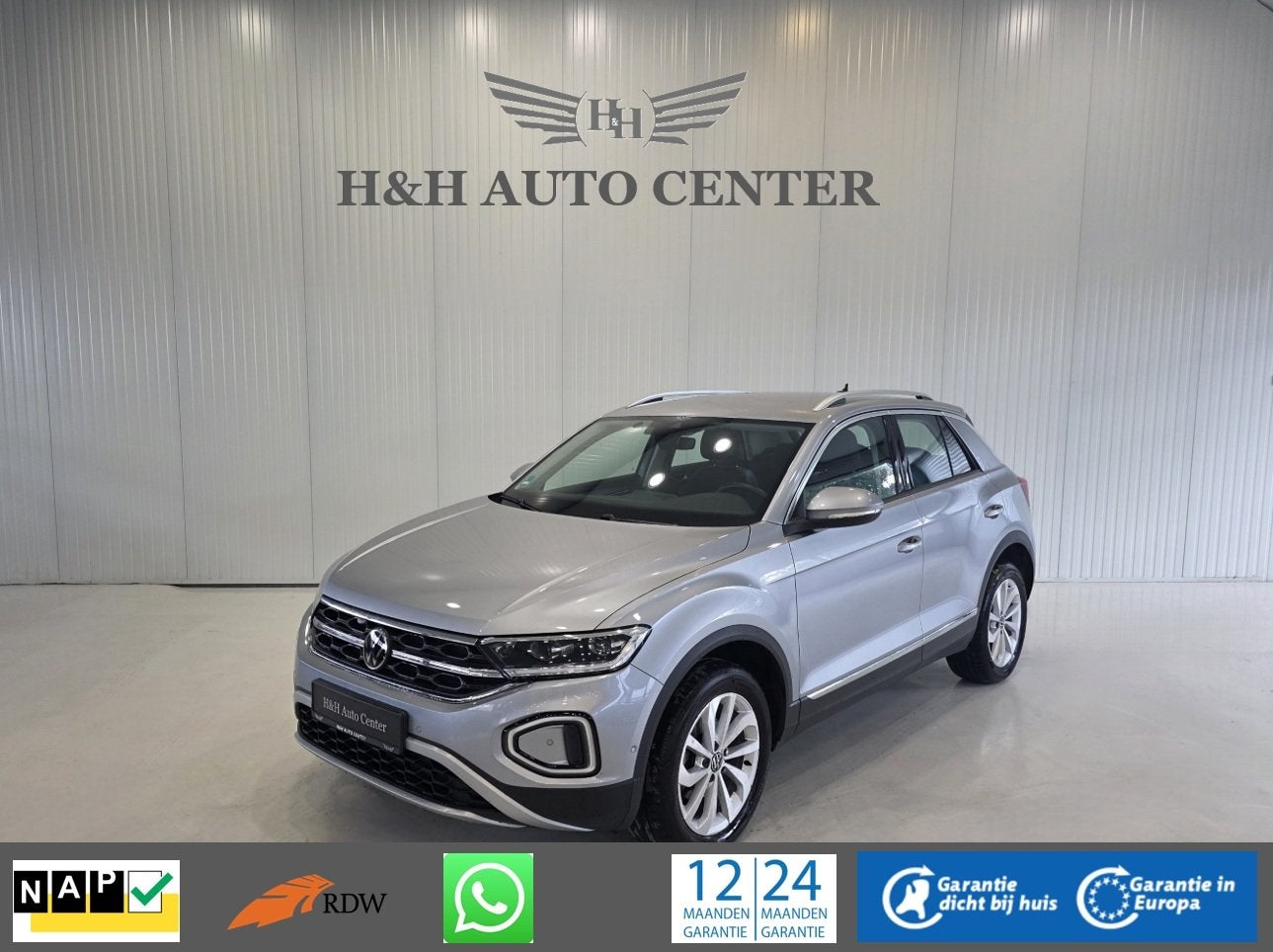 Volkswagen T-Roc 1.5 TSI Life |CARPLAY|CAMERA|GARANTIE|, Auto's, 1258 kg, Zwart, 4 cilinders, 150 pk