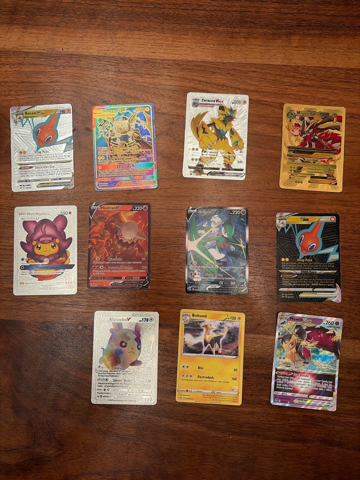 Pokémon Kaarten Collectie - V, VMAX, VSTAR, GX, EX, Foil, Ophalen of Verzenden, Gebruikt, Meerdere kaarten, Foil