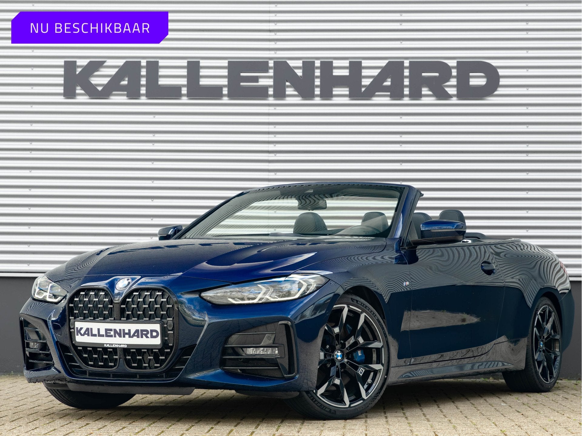 BMW 4 Serie Cabrio 430i M-Sport - Trekhaak - Lasers - Stuurw, Achterwielaandrijving, Gebruikt, Parkeerassistent, Bedrijf
