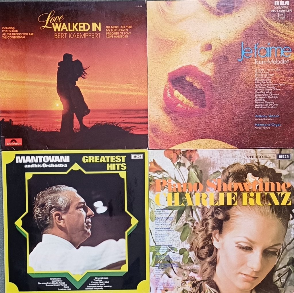 4 LP’s Easy Listening voor 7 euro, Cd's en Dvd's, Vinyl | Overige Vinyl, Ophalen of Verzenden, Zo goed als nieuw, 12 inch, LP