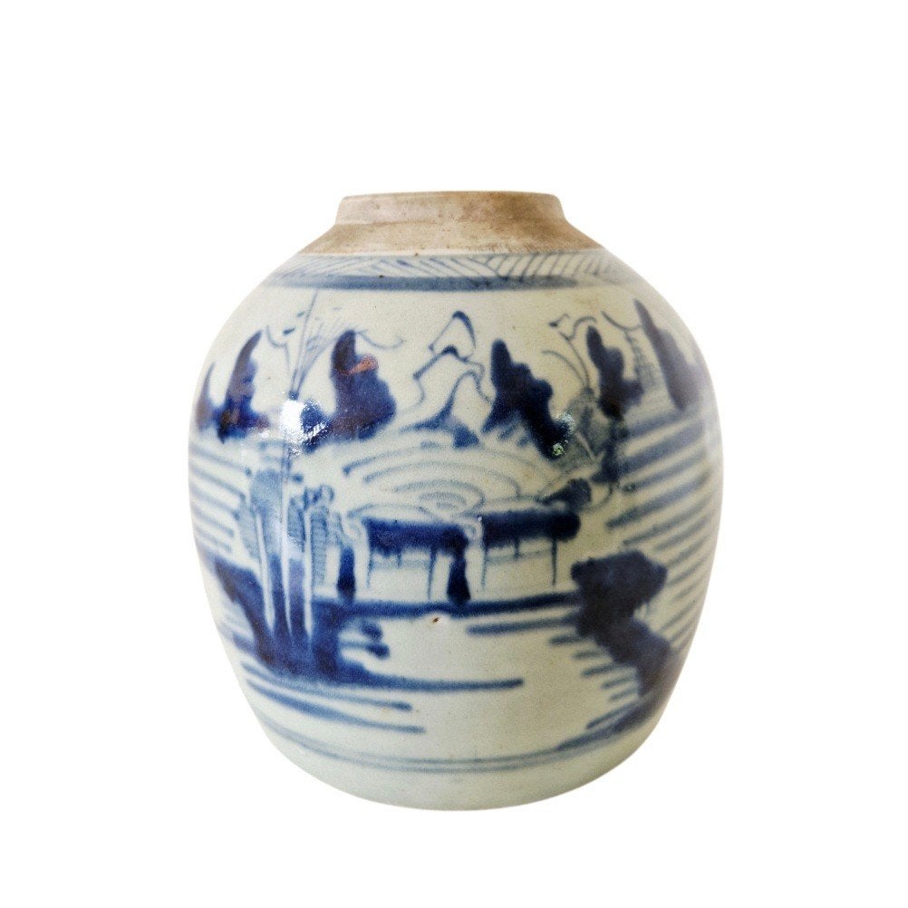 XXL grote oude gemberpot chinese antieke gemberpot, Ophalen of Verzenden