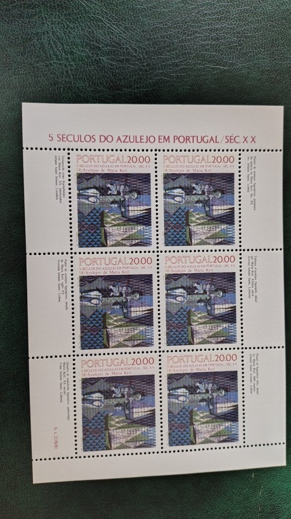 Blok Portugal, Ophalen of Verzenden, Portugal, Postfris