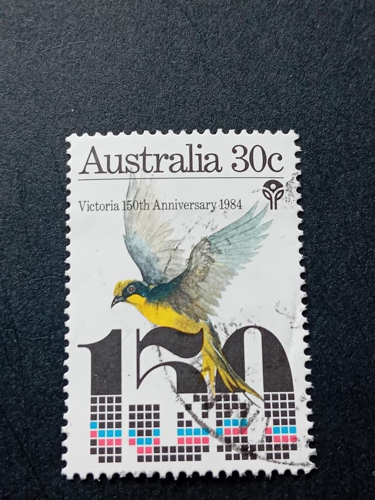 Australische postzegel Victoria 150e jubileum 1984, Ophalen of Verzenden, Gestempeld