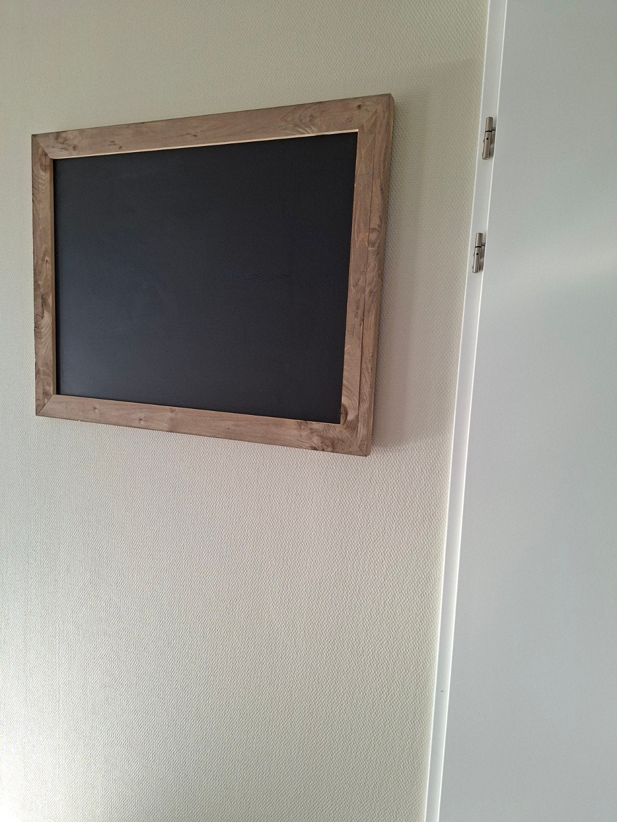@@ Steigerhout magnetisch krijtbord ZGAN @@, Ophalen, Zo goed als nieuw, Krijtbord