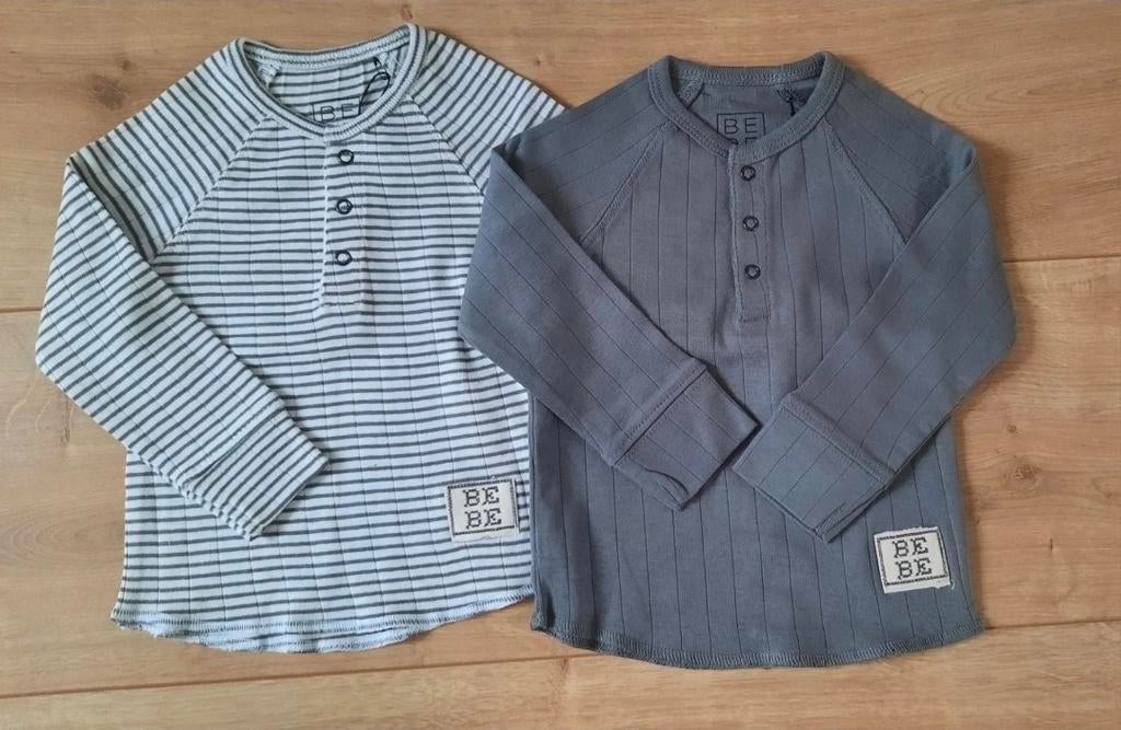2 Bebe basisshirtjes maat 68 nieuw, Jongetje of Meisje, Nieuw, Ophalen of Verzenden, Bebe