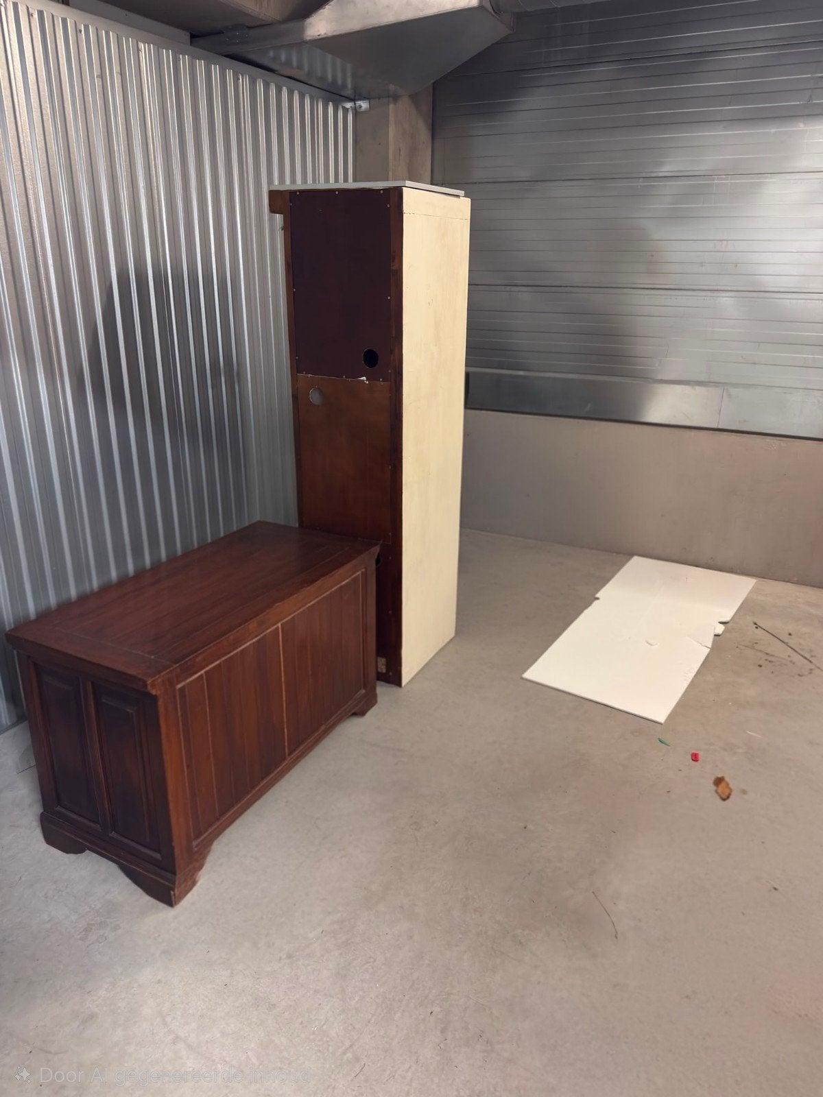 Set van 2 tv-kastjes: 1 houten en 1 lichte kleur (gratis), Ophalen, Gebruikt, 100 tot 150 cm, 100 tot 150 cm