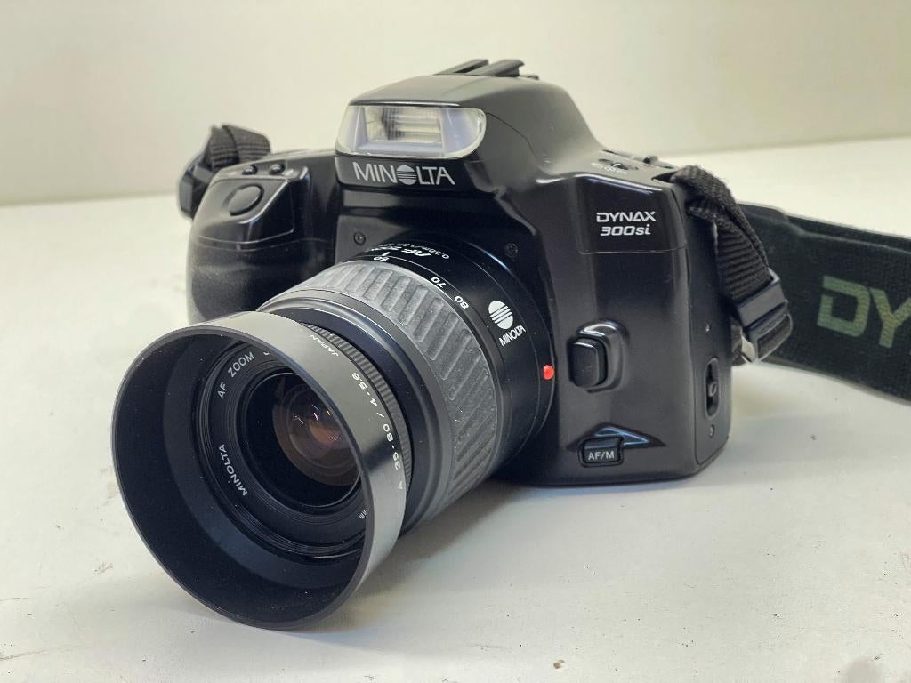 MINOLTA DYNAX 300is spiegelreflex analoog fotocamera+Lens, Audio, Tv en Foto, Fotocamera's Analoog, Minolta, Spiegelreflex, N